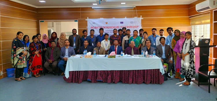 BEF in collaboration with Gaibandha Technical Training Center, with the technical support from Skills 21 Project of ILO, Dhaka, organized and conducted a day long Incubating Entrepreneurs’ “PITCH WORKSHOP” with startup entrepreneurs
