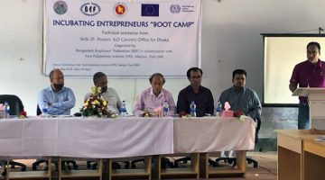 BEF in collaboration with Feni Polytechnic Institute (FPI) with the technical assistance from Skills 21 Project Incubating Entrepreneurs "Boot Camp"