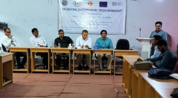 BEF in collaboration with Feni Polytechnic Institute with the technical support from ILO, organized Incubating Entrepreneurs' "PITCH WORKSHOP" with startup entrepreneurs on 26 May 2022 at Feni.