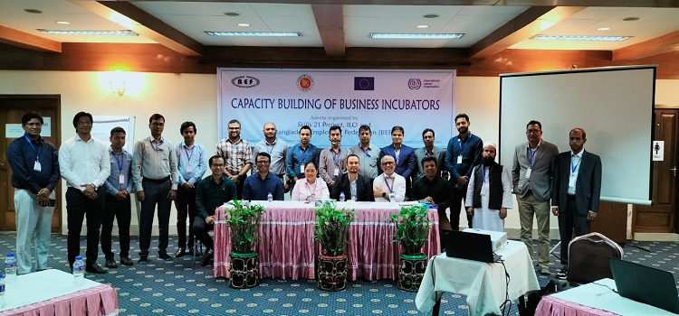 TRAINING OF TRAINERS SEMINAR ON BUSINESS INCUBATION CENTER MANAGEMENT DURING 23-25 NOVEMBER 2022 AT DHAKA