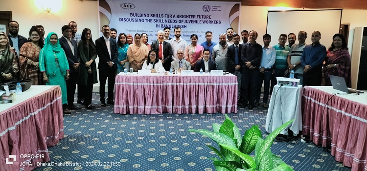 BEF Organizes Discussion on Future Skills Needs of Juvenile Workers in Bangladesh