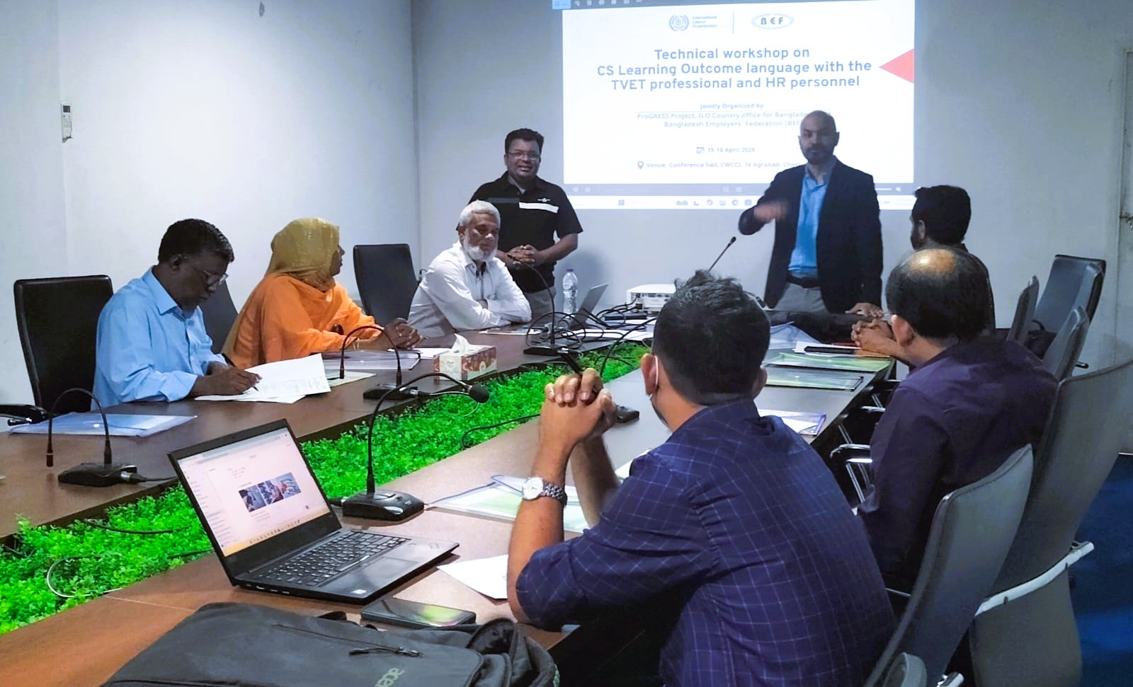 BEF Organized Technical Workshop on Competency Skills (CS) Learning Outcome Language with TVET Professionals and HR Personnel in Chattogram.