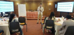 Workshop session moment