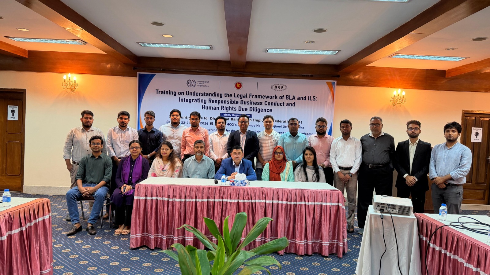 BEF Organized a capacity building training on “Understanding the Legal Framework of BLA and ILS: Integrating Responsible Business Conduct and Human Rights Due Diligence