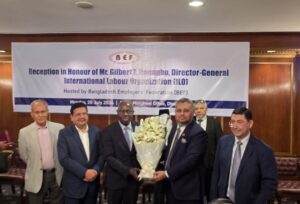 ILO Director-General visit to BEF
