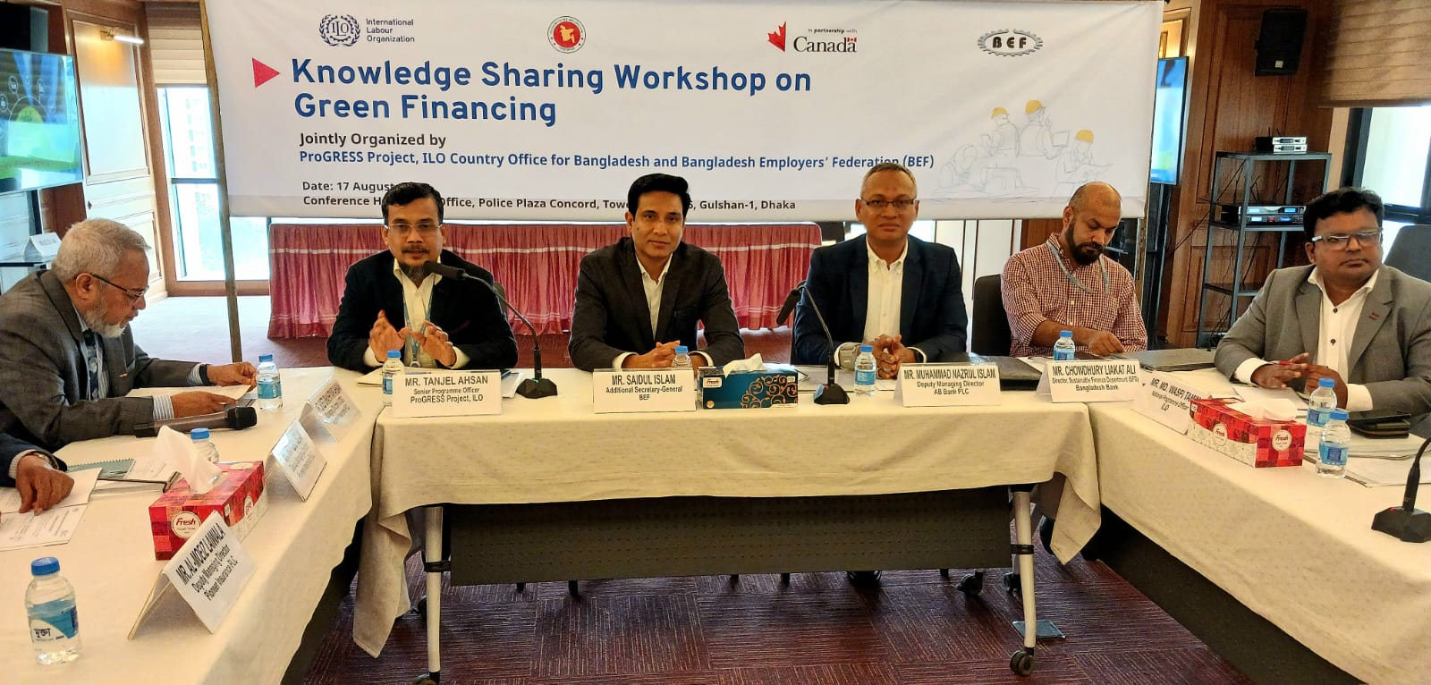 BEF Organized a Knowledge Sharing Workshop on Green Financing.