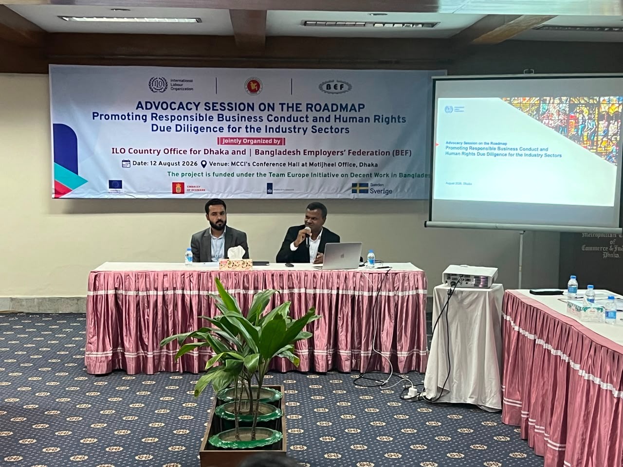 RBC/HRDD advocacy session for pharmaceutical sector, BEF photo 2