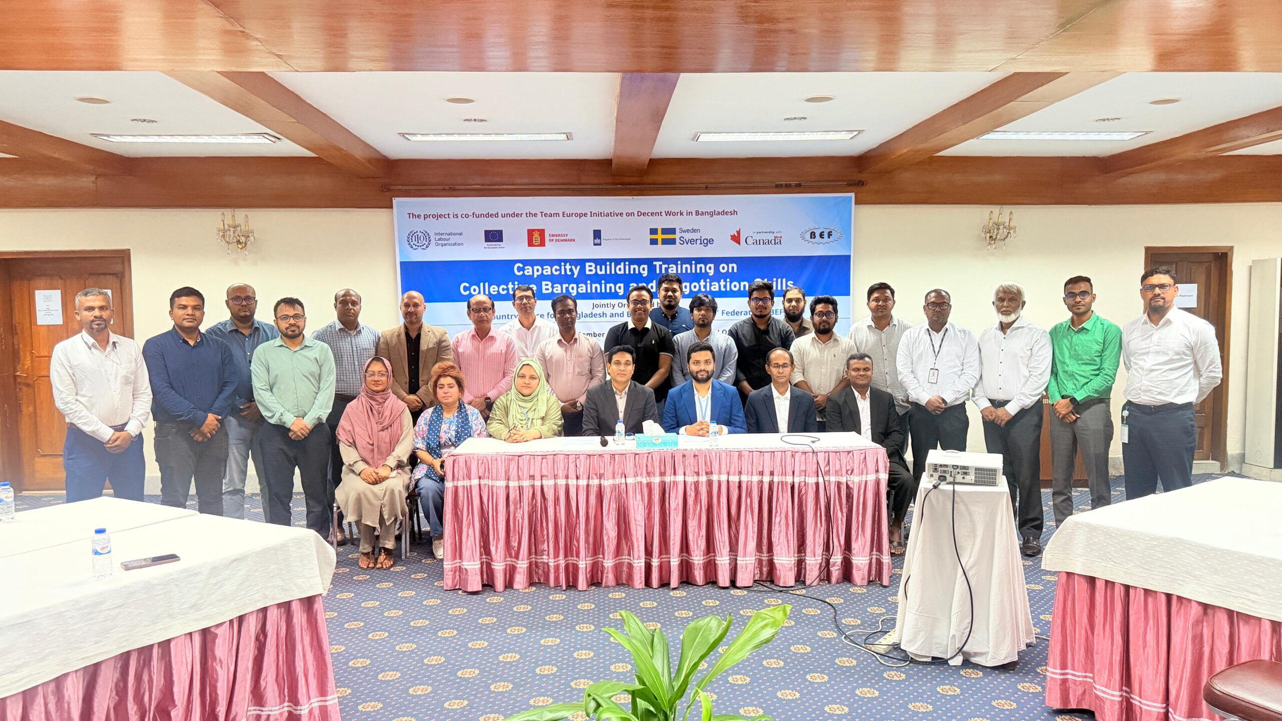 BEF Organized Two-Day Capacity Building Training on Collective Bargaining and Negotiation Skills